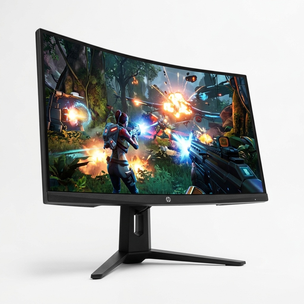 HP X24c 23.6" FHD Curved Gaming Monitor